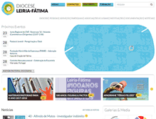 Tablet Screenshot of leiria-fatima.pt